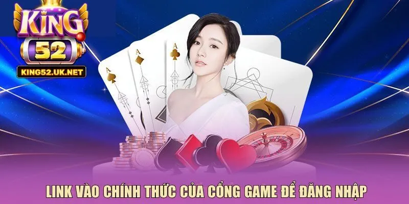 Người chơi phải tìm được link vào chính thức của cổng game để đăng nhập